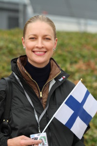 Mia Stellberg EM-kisoissa 2013