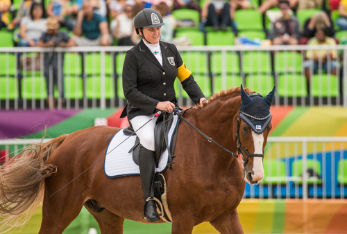 Katja Karjalainen_Rion Paralympialaiset_Ratsastus, Vapaaohjelma, 1a